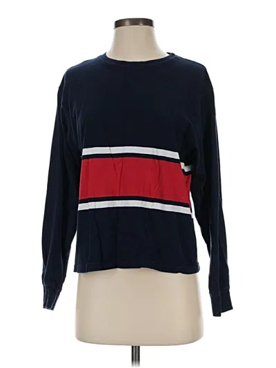 Pre-owned John Galt Long Sleeve T-shirt In Blue
