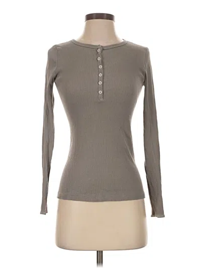 Pre-owned John Galt Long Sleeve T-shirt In Gray