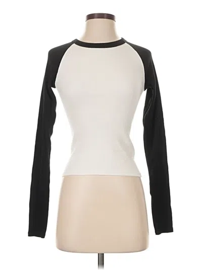 Pre-owned John Galt Long Sleeve T-shirt In Ivory