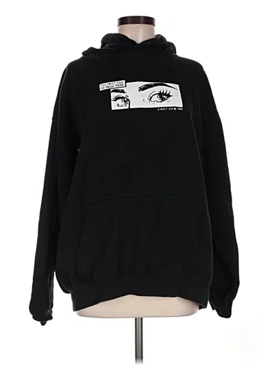 Pre-owned John Galt Pullover Hoodie In Black