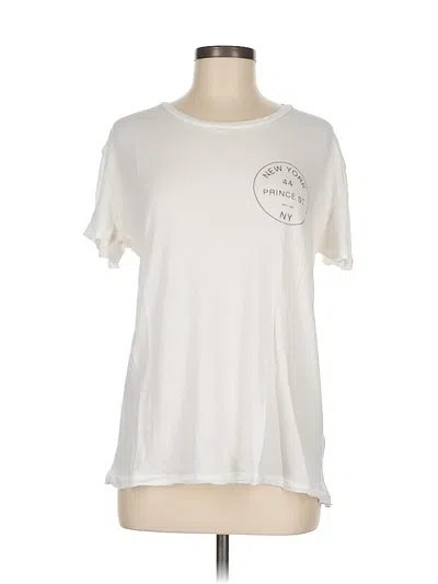 Pre-owned John Galt Short Sleeve T-shirt In White