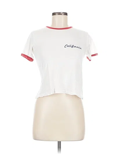 Pre-owned John Galt Short Sleeve T-shirt In White