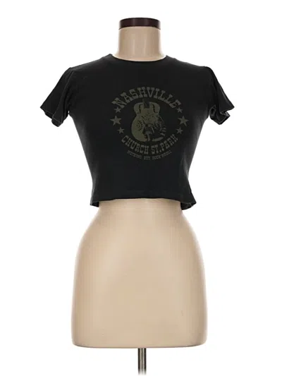 Pre-owned John Galt Short Sleeve T-shirt In Black