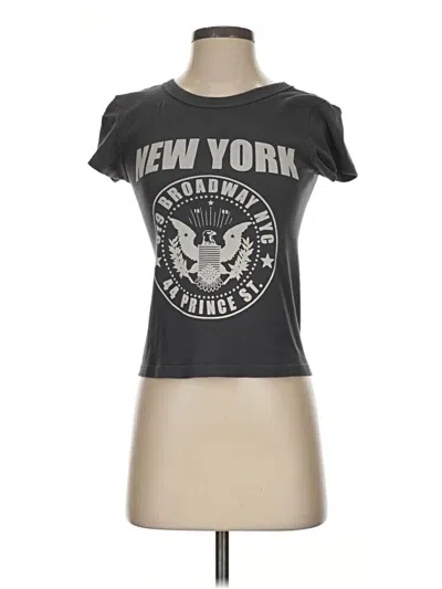 Pre-owned John Galt Short Sleeve T-shirt In Black
