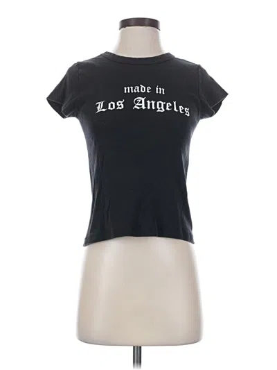 Pre-owned John Galt Short Sleeve T-shirt In Black