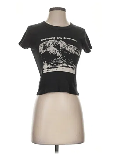 Pre-owned John Galt Short Sleeve T-shirt In Black