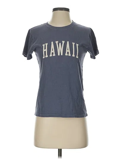Pre-owned John Galt Short Sleeve T-shirt In Blue