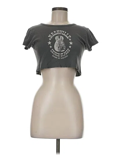 Pre-owned John Galt Short Sleeve T-shirt In Gray