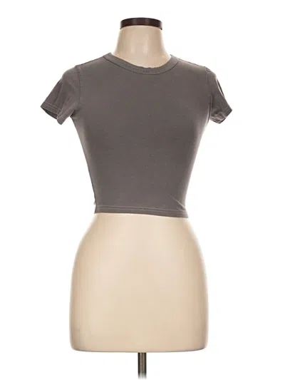 Pre-owned John Galt Short Sleeve T-shirt In Gray