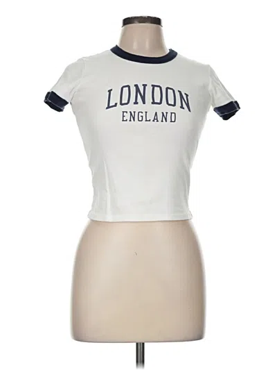 Pre-owned John Galt Short Sleeve T-shirt In Ivory