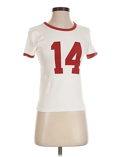 Pre-owned John Galt Short Sleeve T-shirt In Ivory