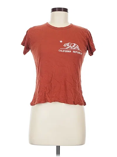 Pre-owned John Galt Short Sleeve T-shirt In Red