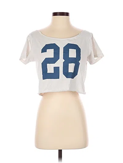 Pre-owned John Galt Short Sleeve T-shirt In Silver