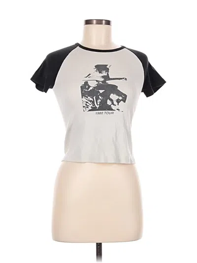 Pre-owned John Galt Short Sleeve T-shirt In Silver