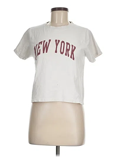 Pre-owned John Galt Short Sleeve T-shirt In Silver