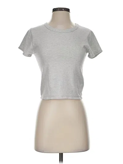Pre-owned John Galt Short Sleeve T-shirt In Silver