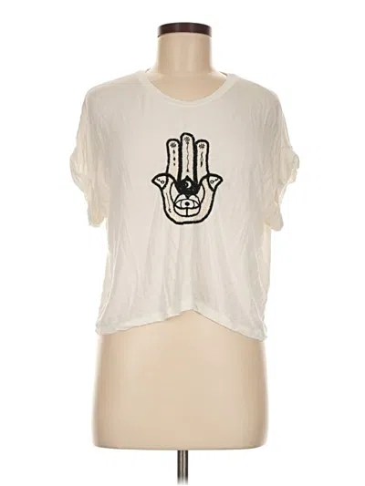 Pre-owned John Galt Short Sleeve T-shirt In White