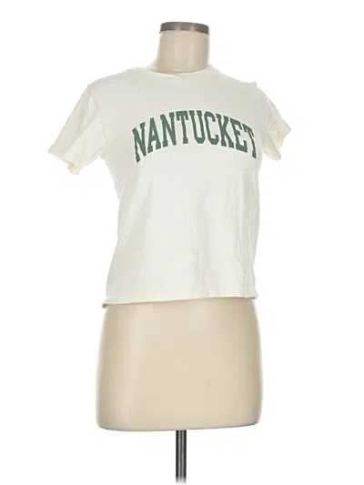 Pre-owned John Galt Short Sleeve T-shirt In White