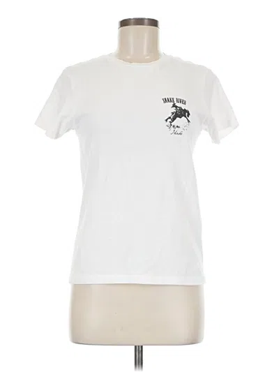 Pre-owned John Galt Short Sleeve T-shirt In White