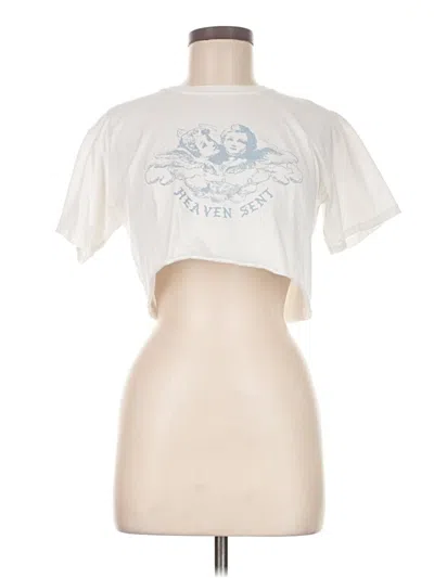 Pre-owned John Galt Short Sleeve T-shirt In White