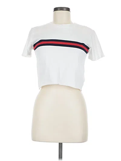 Pre-owned John Galt Short Sleeve T-shirt In White