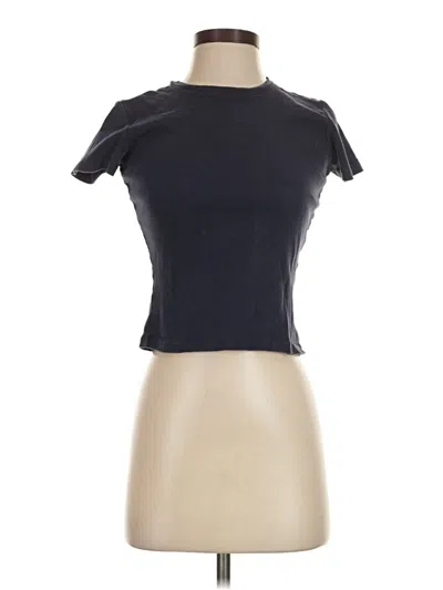 Pre-owned John Galt Short Sleeve Turtleneck In Black