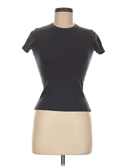 Pre-owned John Galt Short Sleeve Turtleneck In Gray