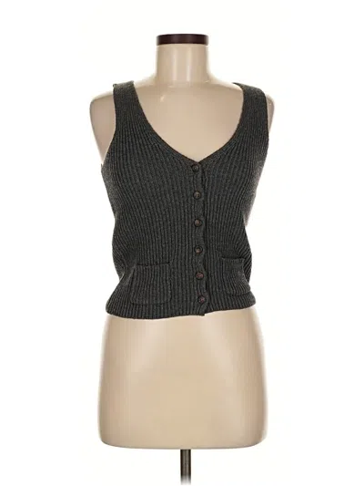 Pre-owned John Galt Sleeveless Top Black Sweetheart Neckline Tops