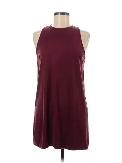 Pre-owned John Galt Sleeveless T-shirt In Burgundy
