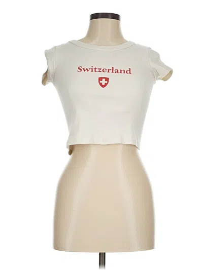 Pre-owned John Galt Sleeveless T-shirt In Ivory