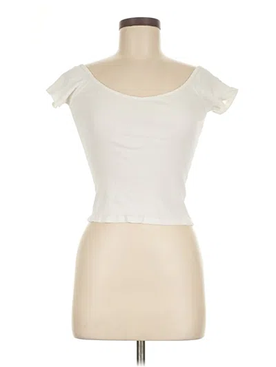 Pre-owned John Galt Sleeveless T-shirt In White