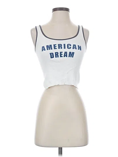 Pre-owned John Galt Sleeveless T-shirt In White