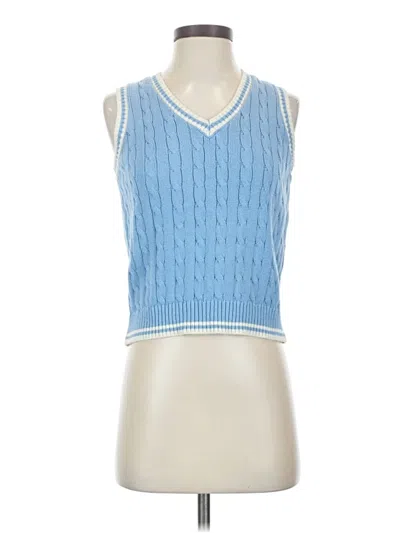 Pre-owned John Galt Sweater Vest In Blue