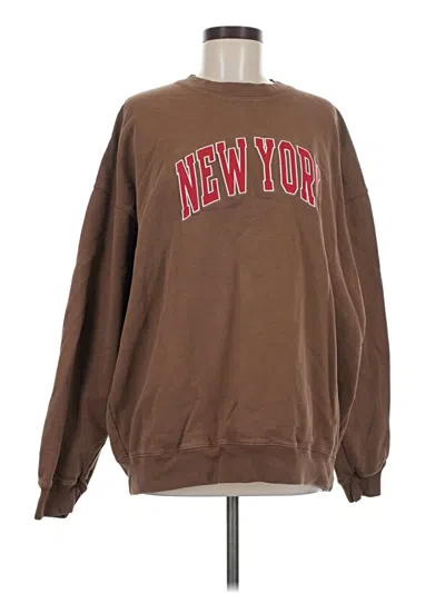 Pre-owned John Galt Sweatshirt In Brown