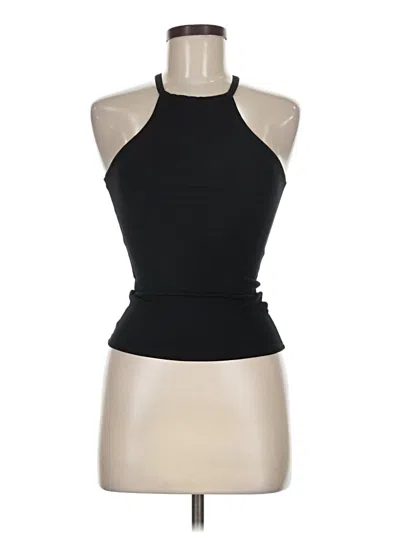 Pre-owned John Galt Tank Top Black Halter Neckline Tops