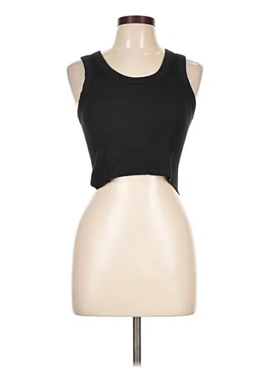 Pre-owned John Galt Tank Top Black Halter Neckline Tops
