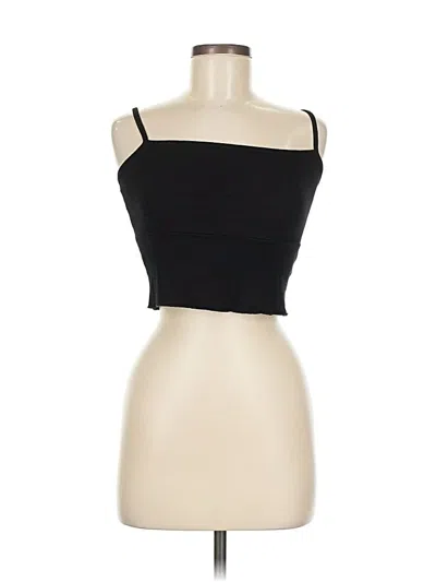 Pre-owned John Galt Tank Top Black Strapless Neckline Tops