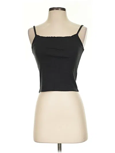 Pre-owned John Galt Tank Top Black Strapless Neckline Tops