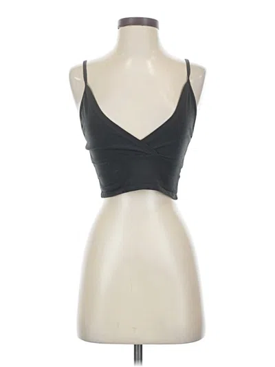 Pre-owned John Galt Tank Top Black Strapless Neckline Tops