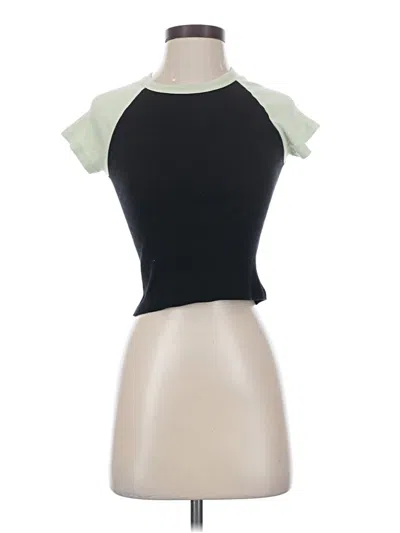 Pre-owned John Galt Tank Top Green Strapless Neckline Tops