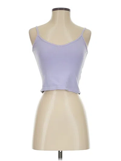 Pre-owned John Galt Tank Top Purple Strapless Neckline Tops