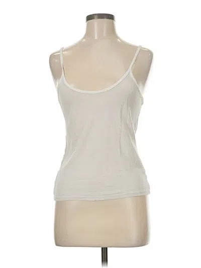 Pre-owned John Galt Tank Top Silver Strapless Neckline Tops