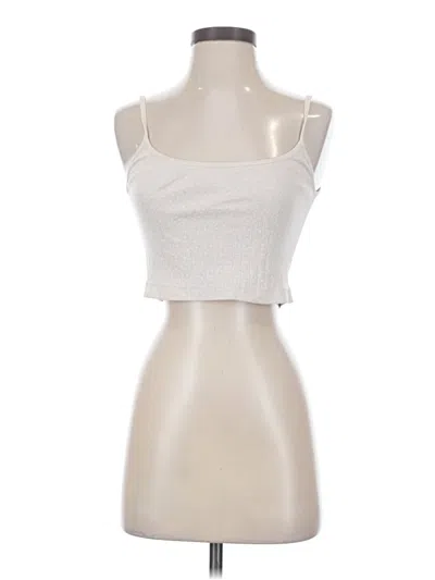 Pre-owned John Galt Tube Top White Strapless Neckline Tops