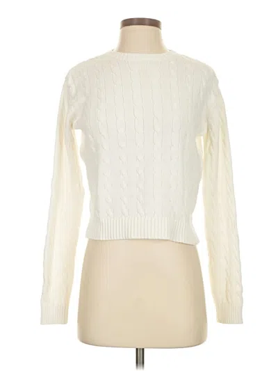 Pre-owned John Galt Turtleneck Sweater In Ivory