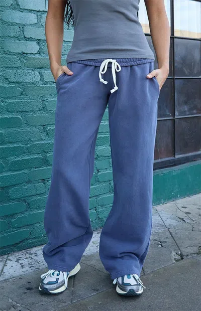 John Galt Women's Anastasia Baggy Sweatpants In Dark Blue