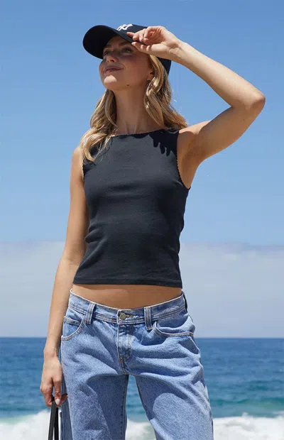 John Galt Women's Black Vicki Tank Top