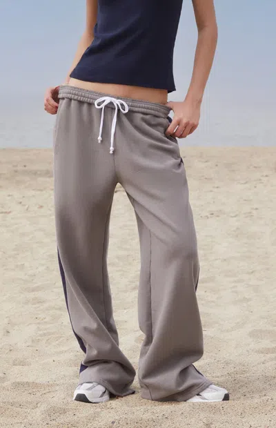 John Galt Women's Blue Anastasia Baggy Sweatpants