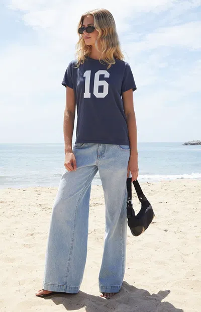 John Galt Women's Blue Chloe 16 T-shirt