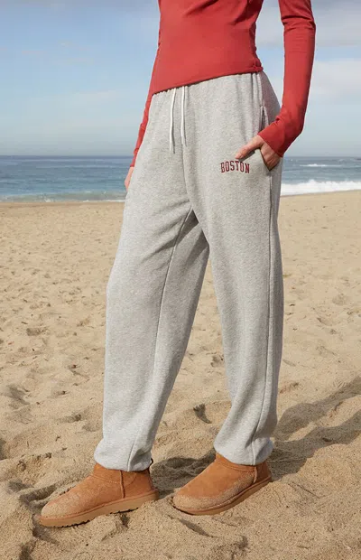 John Galt Women's Gray Boston Rosa Sweatpants