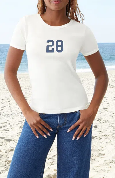 John Galt Women's Hailie 28 T-shirt In White